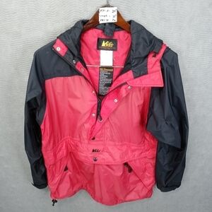 REI Elements Mens Small Waterproof Pullover Windbr